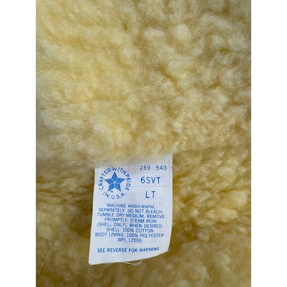 Vintage Carhartt Vest 6SV Made in USA Work Wear Size Large Tall - Picture 7 of 8